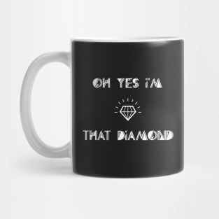 Seventeen/17 'Shining Diamond' Lyrics KPOP Oh yes I'm that diamond Mug